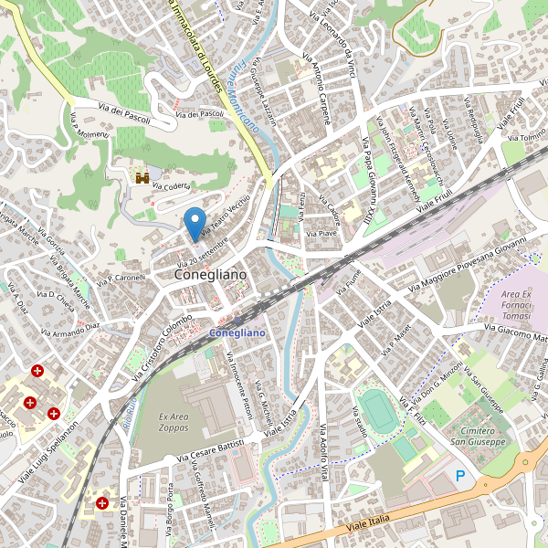 Thumbnail mappa teatri di Conegliano