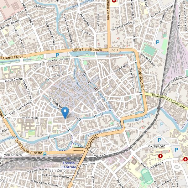 Thumbnail mappa teatri Treviso