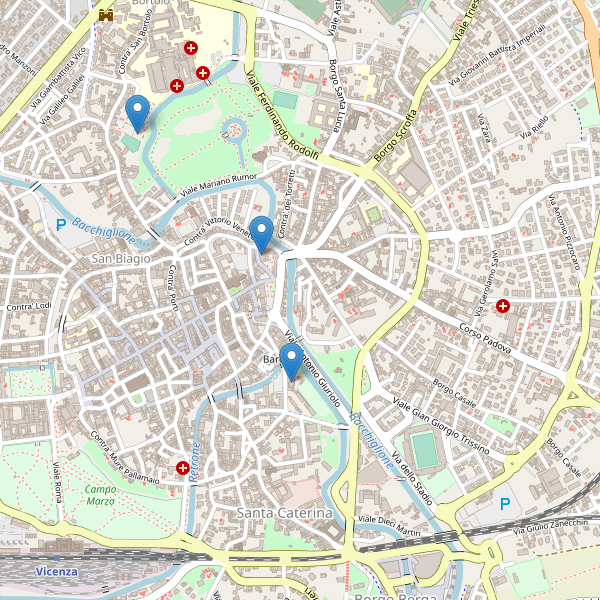 Thumbnail mappa teatri di Vicenza