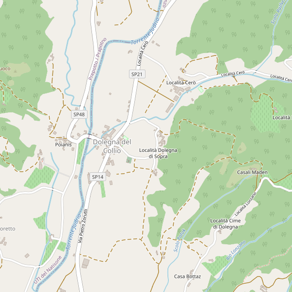 Thumbnail mappa chiese di Dolegna del Collio