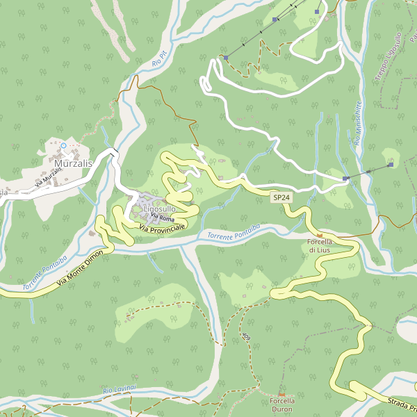 Thumbnail mappa campeggi di Ligosullo