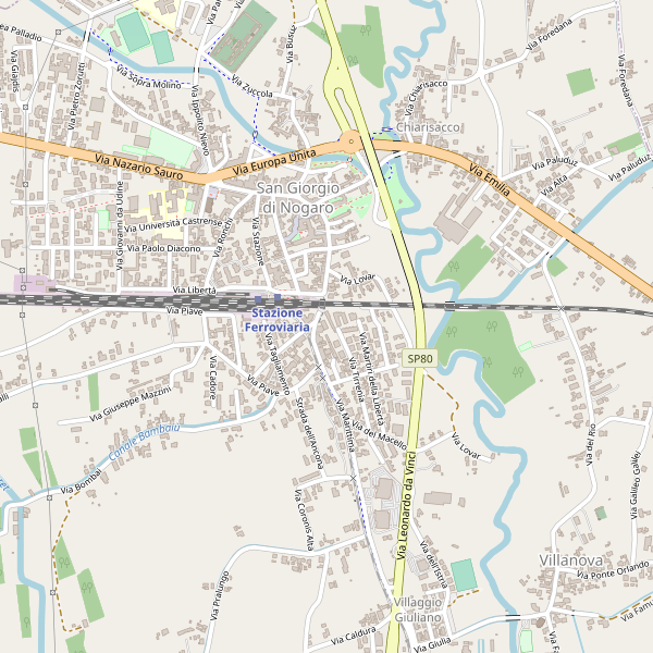 Thumbnail mappa pub di San Giorgio di Nogaro