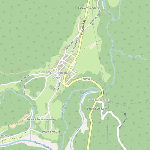 Thumbnail mappa medici di Tramonti di Sopra
