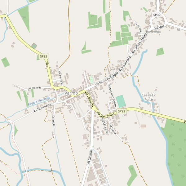 Thumbnail mappa officine di Varmo