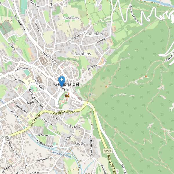 Thumbnail mappa cinema di Gemona del Friuli
