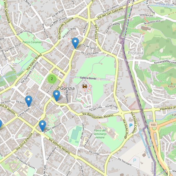 Thumbnail mappa farmacie di Gorizia