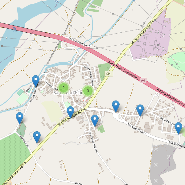 Thumbnail mappa parcheggi di San Pier d'Isonzo