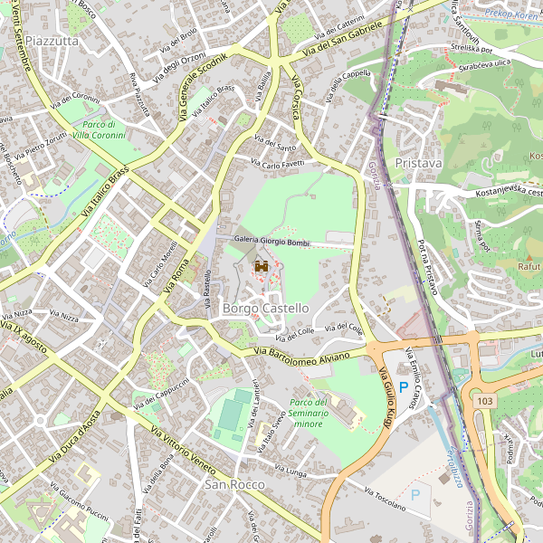 Thumbnail mappa stazioni di Gorizia