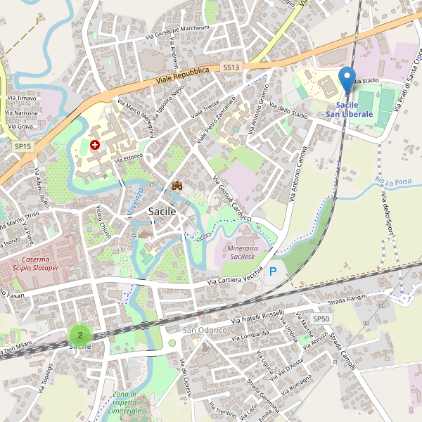 Thumbnail mappa stazioni di Sacile