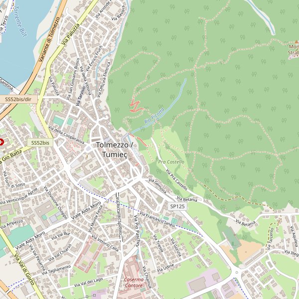 Thumbnail mappa stazioni di Tolmezzo