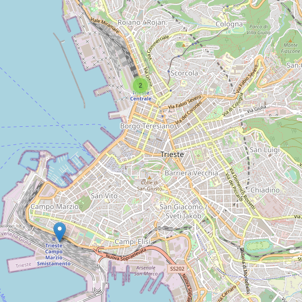 Thumbnail mappa stazioni di Trieste