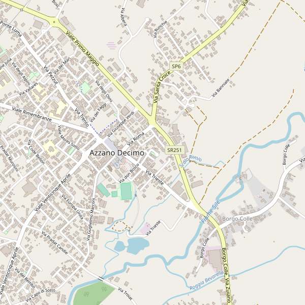 Thumbnail mappa taxi di Azzano Decimo