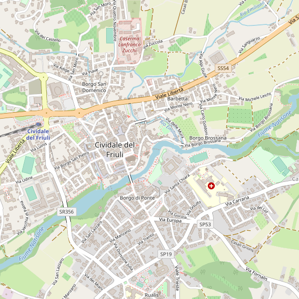 Thumbnail mappa taxi di Cividale del Friuli