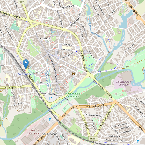 Thumbnail mappa taxi di Pordenone