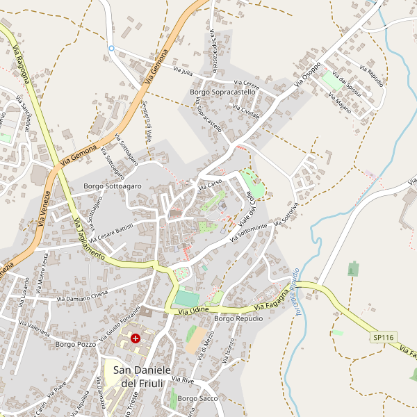 Thumbnail mappa taxi di San Daniele del Friuli