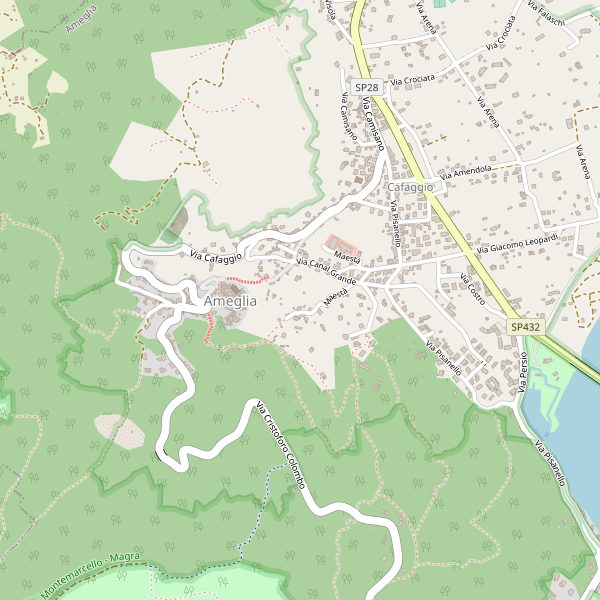Thumbnail mappa autolavaggi di Ameglia