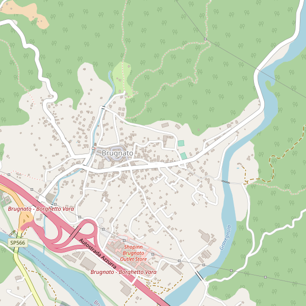 Thumbnail mappa chiese di Brugnato