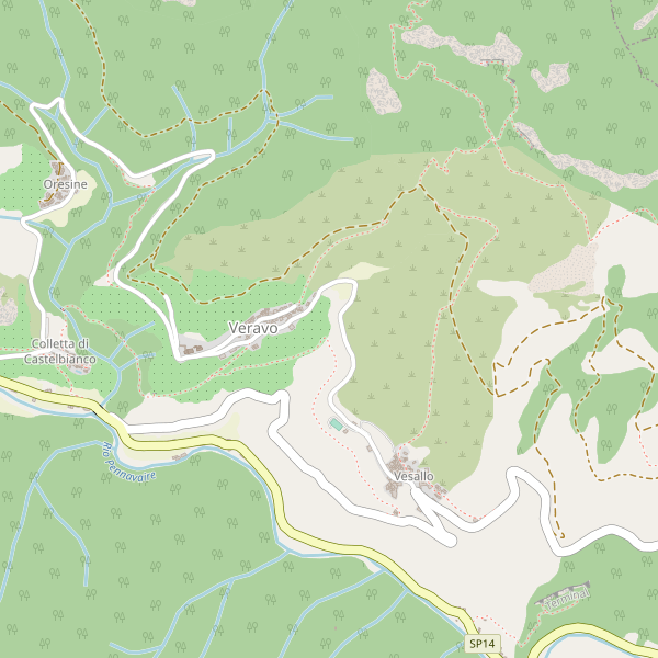 Thumbnail mappa hotel di Castelbianco