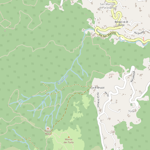 Thumbnail mappa giornalai di Ceranesi