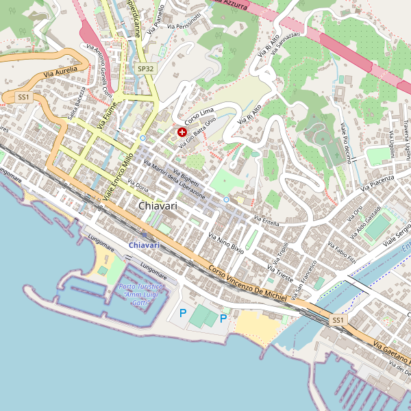 Thumbnail mappa profumerie di Chiavari