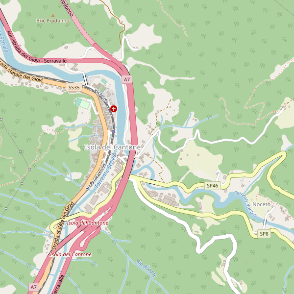 Thumbnail mappa chiese di Isola del Cantone