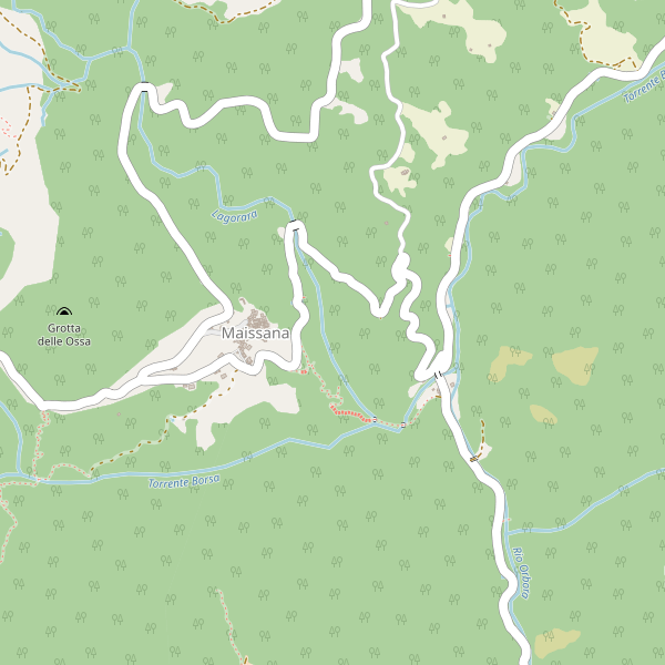 Thumbnail mappa attrazioni di Maissana