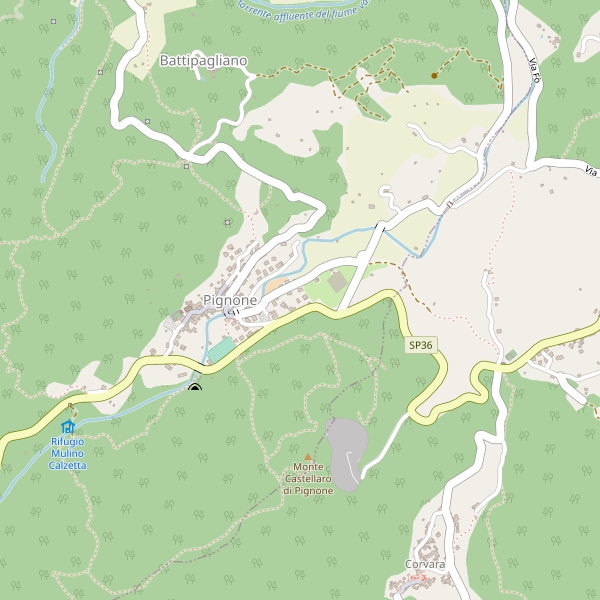 Thumbnail mappa localinotturni di Pignone