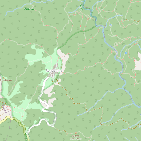 Thumbnail mappa stradale di Rondanina