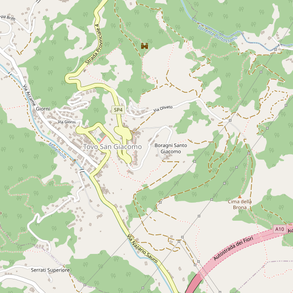 Thumbnail mappa benzinai di Tovo San Giacomo