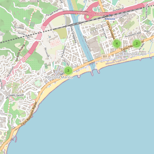 Thumbnail mappa bancomat di Albissola Marina
