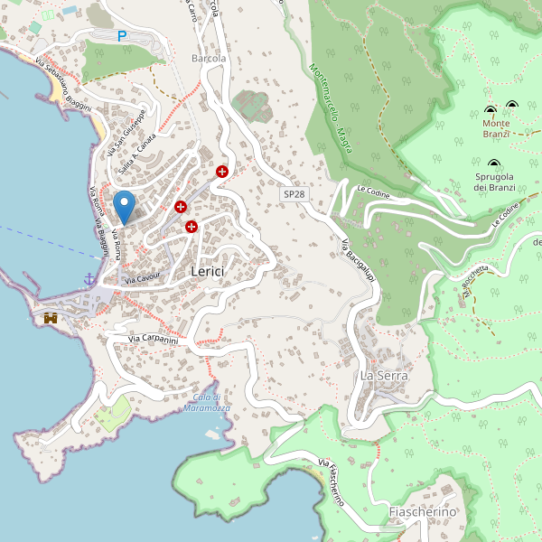 Thumbnail mappa bancomat di Lerici