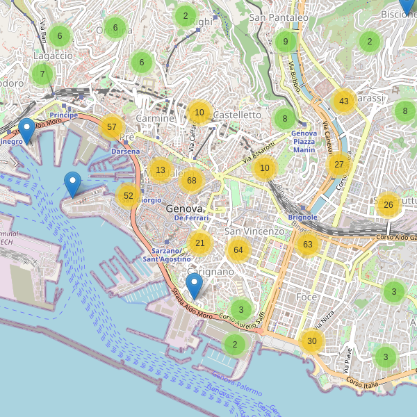 Thumbnail mappa bar di Genova