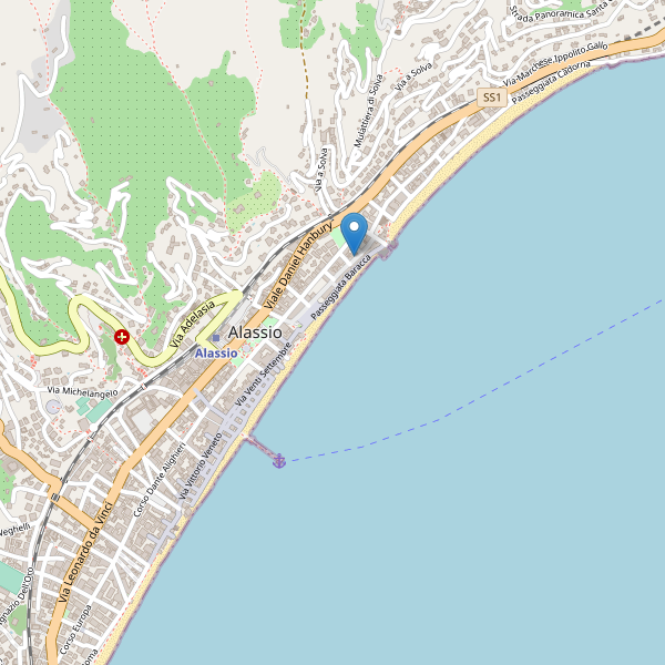 Thumbnail mappa calzature di Alassio