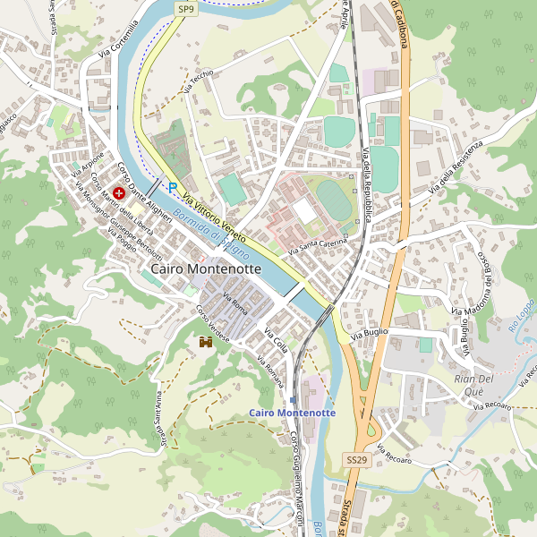 Thumbnail mappa calzature di Cairo Montenotte