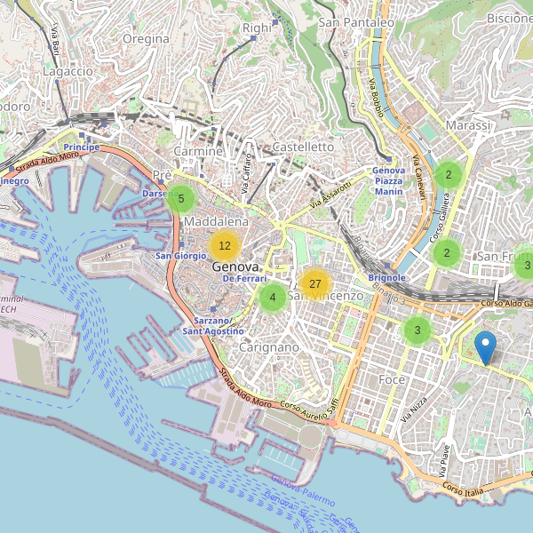 Thumbnail mappa calzature di Genova