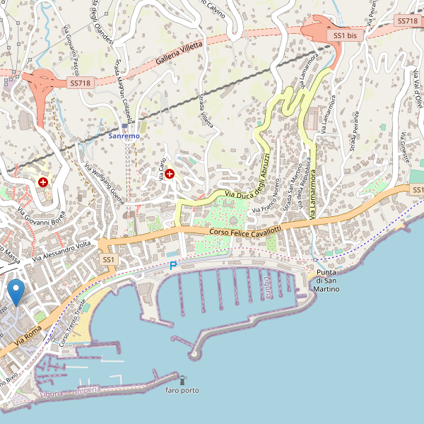 Thumbnail mappa calzature di Sanremo