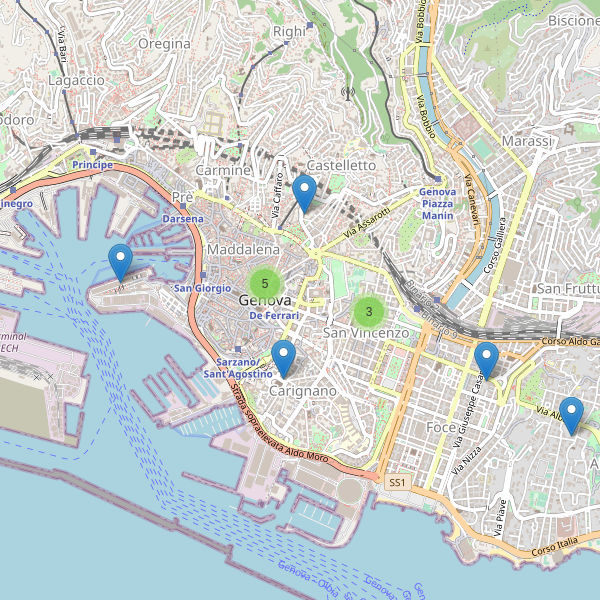 Thumbnail mappa cinema Genova