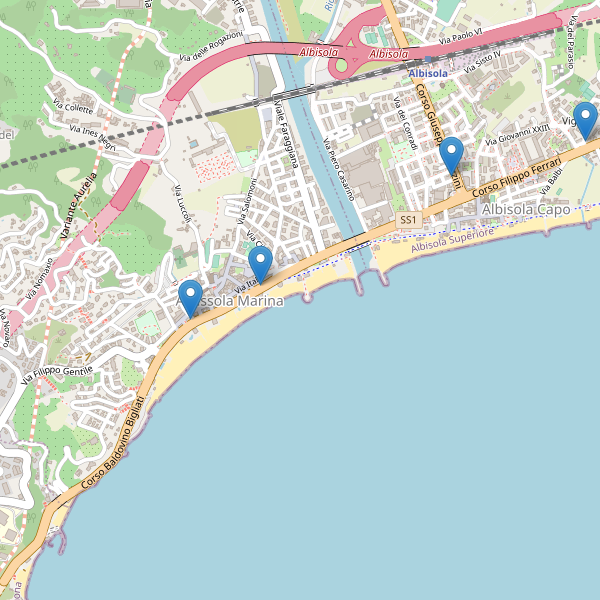 Thumbnail mappa farmacie di Albissola Marina