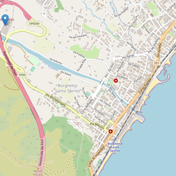 Thumbnail mappa farmacie di Borghetto Santo Spirito