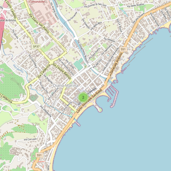 Thumbnail mappa farmacie di Diano Marina