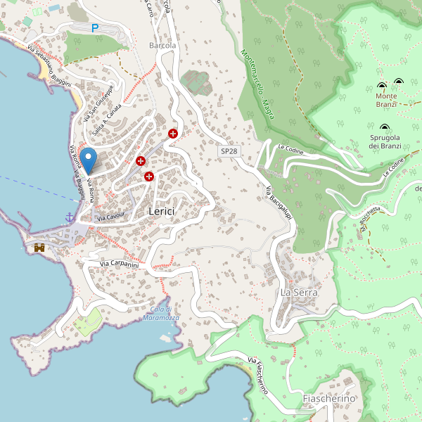 Thumbnail mappa farmacie di Lerici