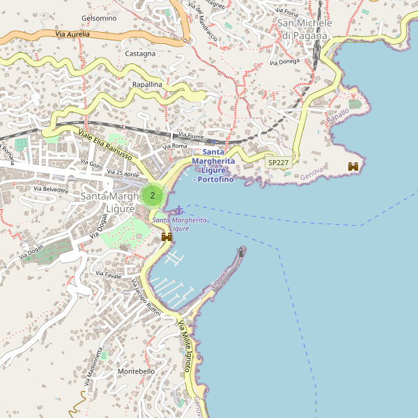 Thumbnail mappa farmacie di Santa Margherita Ligure