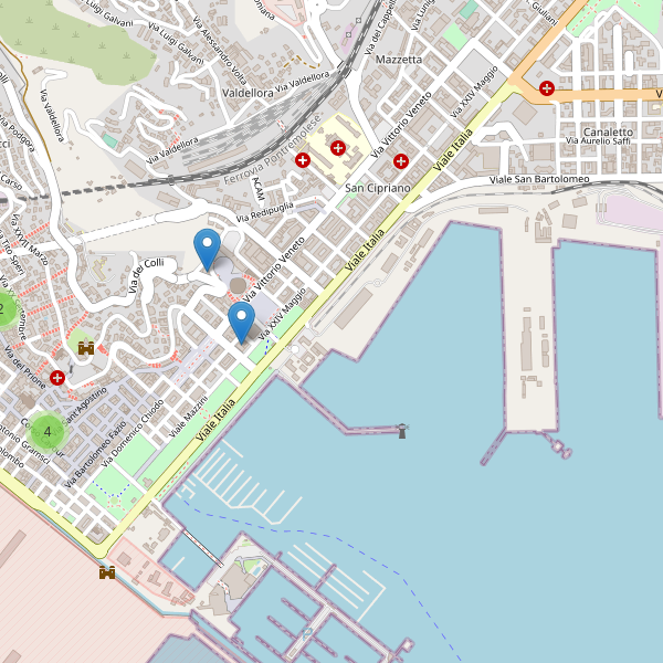 Thumbnail mappa hotel di La Spezia