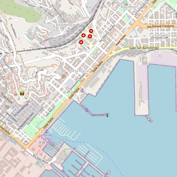 Thumbnail mappa mercati di La Spezia