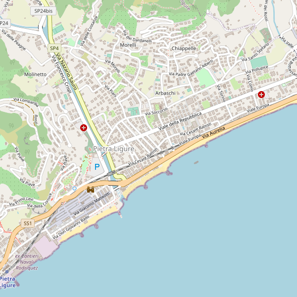 Thumbnail mappa mercati di Pietra Ligure