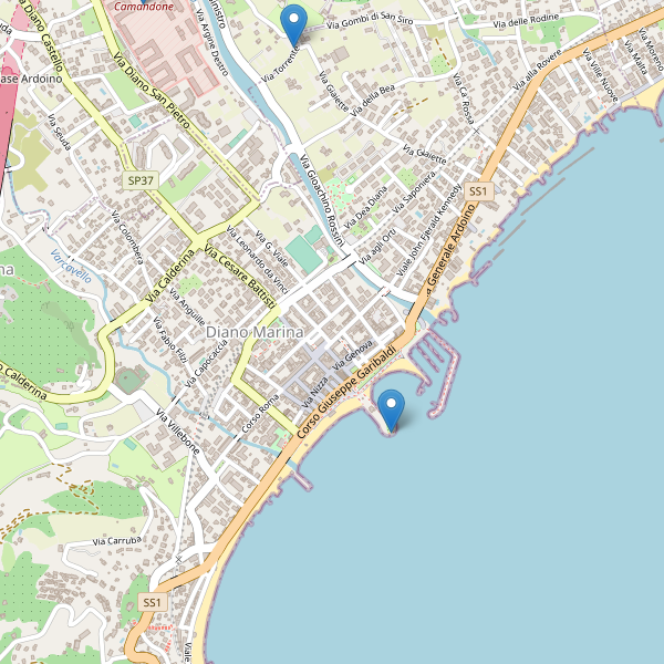 Thumbnail mappa monumenti di Diano Marina