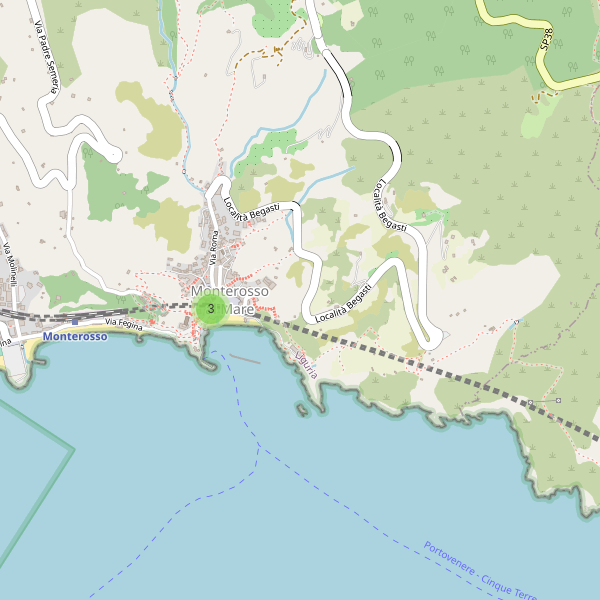 Thumbnail mappa monumenti di Monterosso al Mare