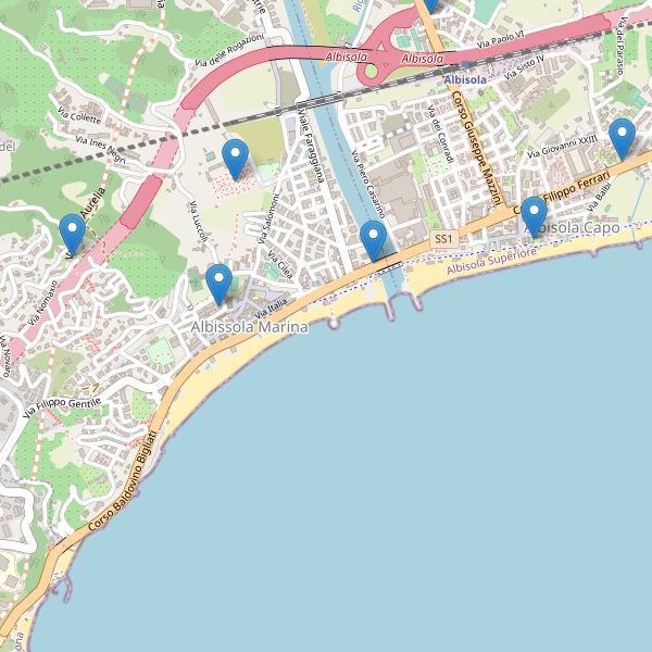 Thumbnail mappa musei di Albissola Marina