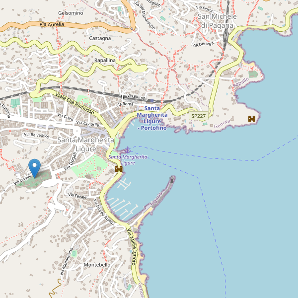 Thumbnail mappa musei di Santa Margherita Ligure
