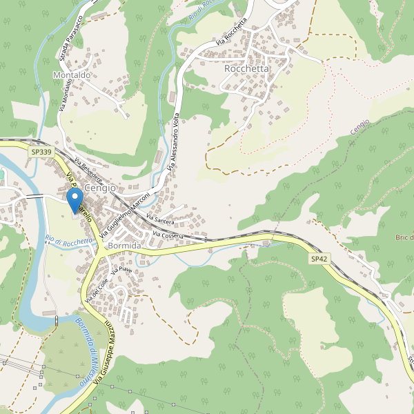 Thumbnail mappa parcheggi di Cengio